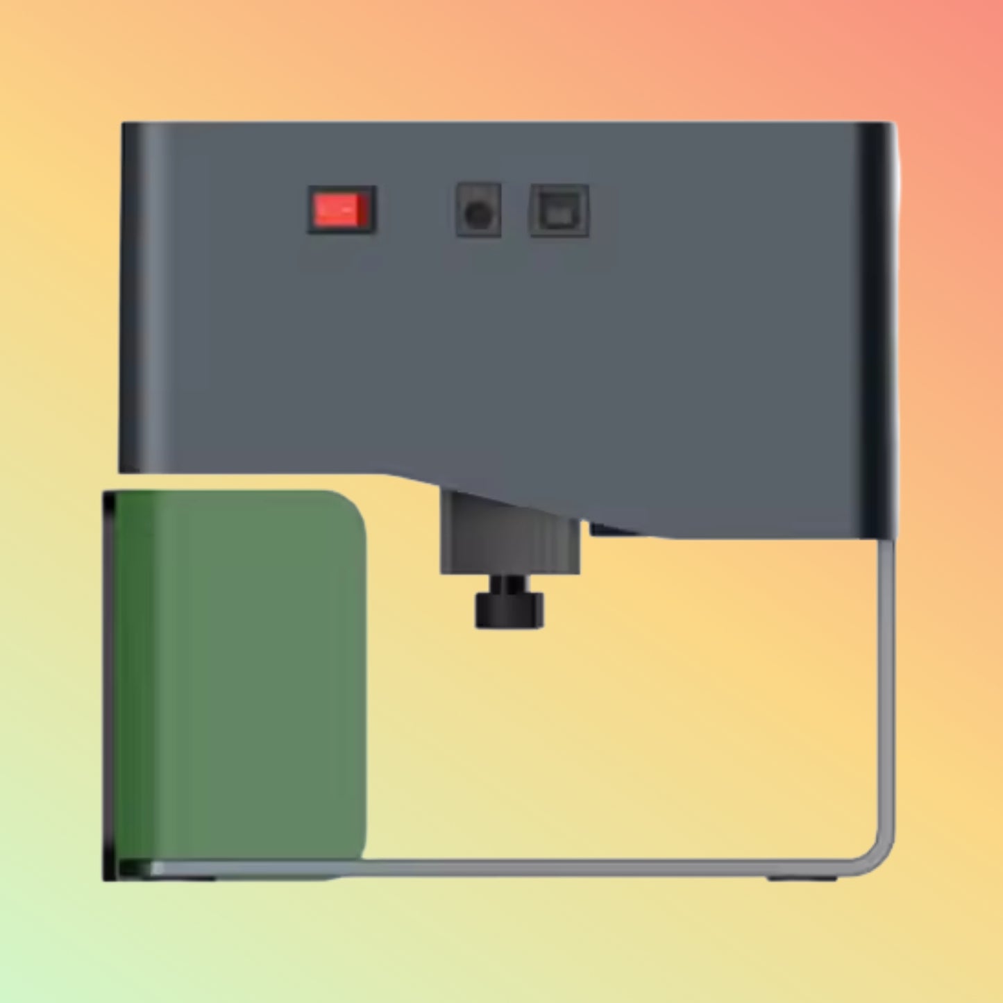 Daja DJ6 3W DIY Mini Laser Printer for Metal, Wood & More